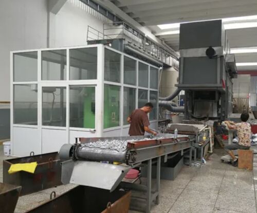 Dernière affaire concernant Équipement de galvanisation à chaud livré à un fabricant de garde-corps en Thaïlande