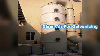 Extracteur de vapeurs acides pour lignes de galvanisation