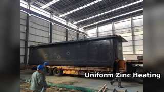 Système de contrôle de chauffage de bouilloire en zinc galvanisé