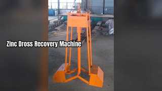 Rendement élevé de machine de recyclage de scories de zinc