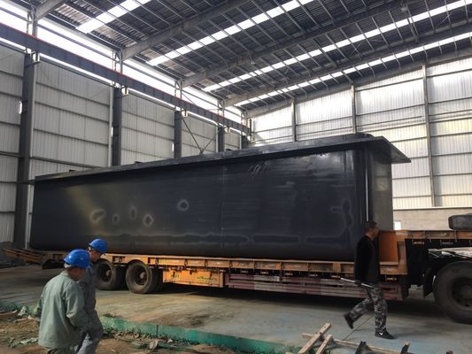 Anticorrosion galvanisez le réservoir, réservoirs d'eau durables de zinc avec le fond rond
