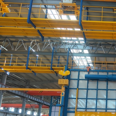 Ligne de galvanisation à chaud pour le dessin de fil métallique 0,8-5,5 mm