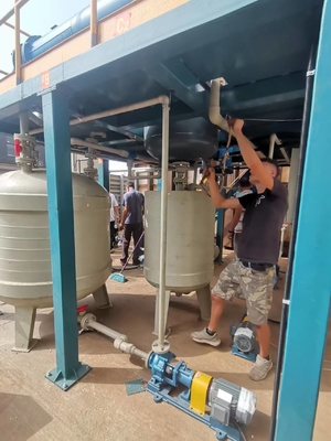 Système d'extraction de fumée acide industriel à fréquence 50/60 Hz avec construction en acier inoxydable