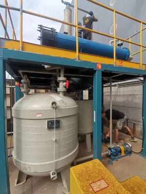 Système d'extraction de fumée acide industriel à fréquence 50/60 Hz avec construction en acier inoxydable