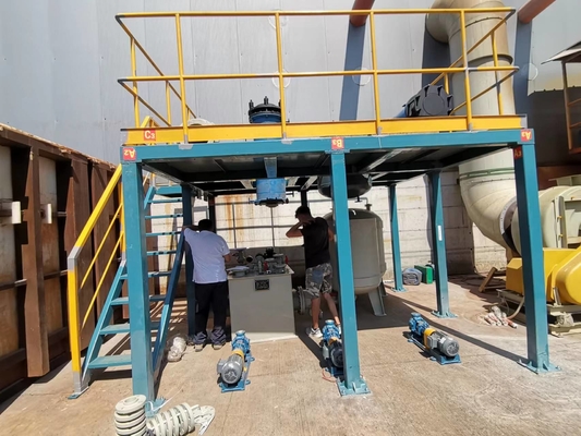 Système d'extraction des fumées acides par filtre HEPA 1200 mm x 800 mm x 1500 mm pour les applications industrielles