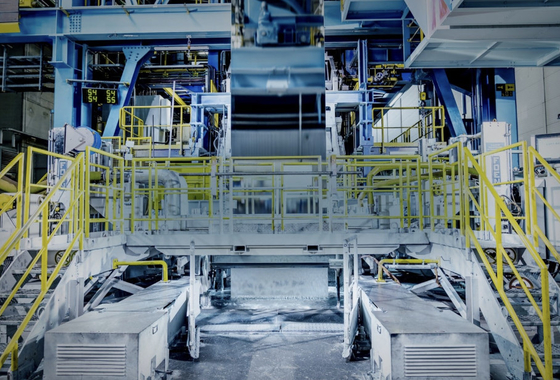 Ligne de galvanisation à éteindre l'eau garantissant une surface lisse et brillante