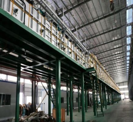 Équipement de galvanisation à chaud automatique contrôlé par PLC, respectueux de l'environnement, avec 55000 ou 110000 ensembles