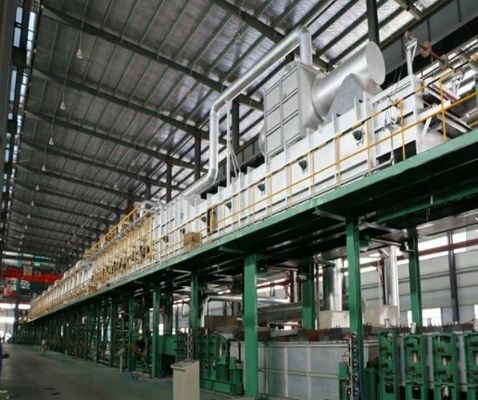 Équipement de galvanisation par trempage à chaud contrôlé par PLC